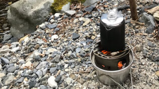 ギリーケトルHobo stoveとパーコレーター